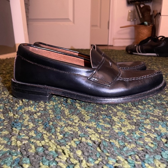 Used Russell Moccasin Loafers Black - Picture 2 of 6